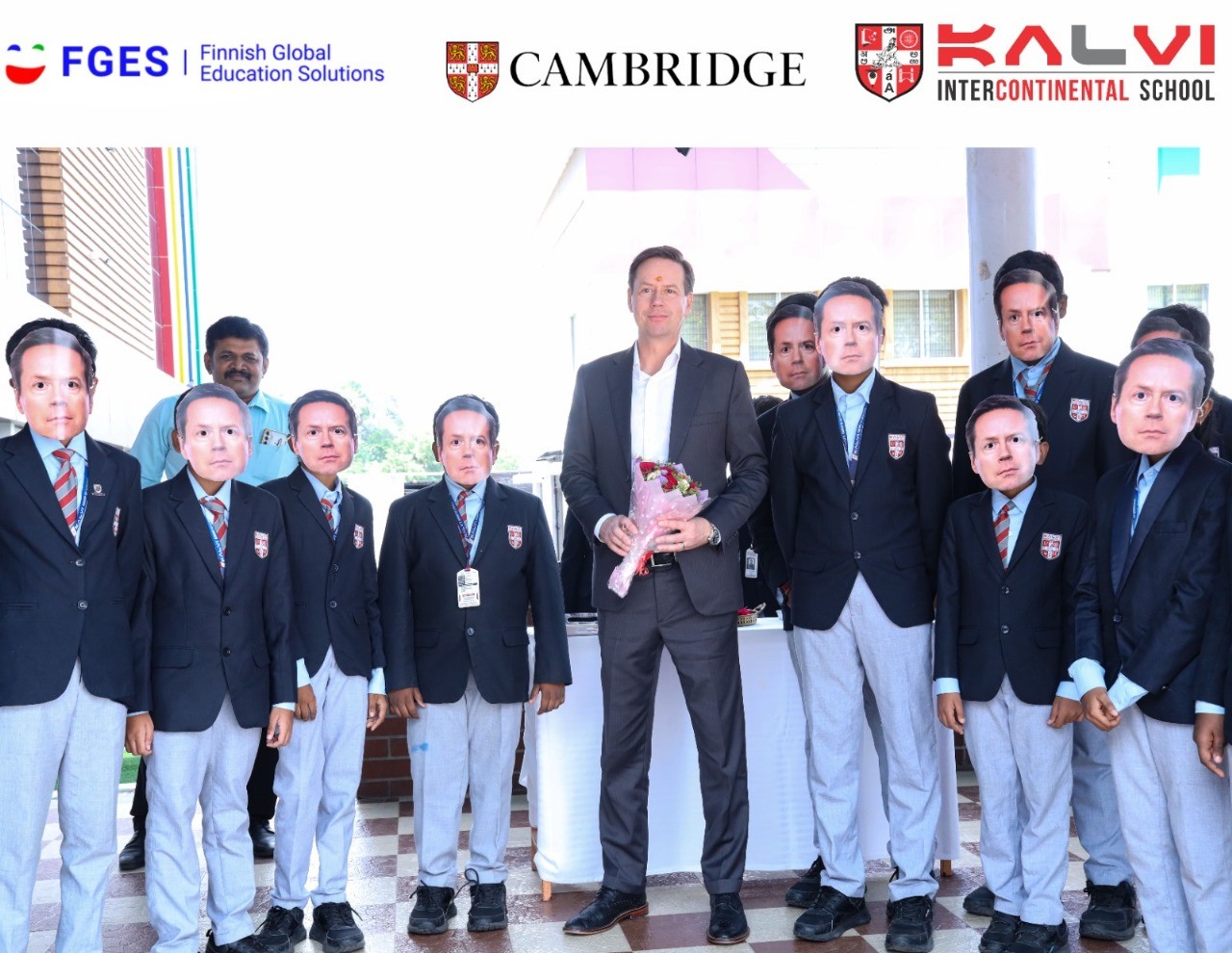 Guest of Honor, Mr. Antti Kaskinen, CEO and Founder of FGES, Finland