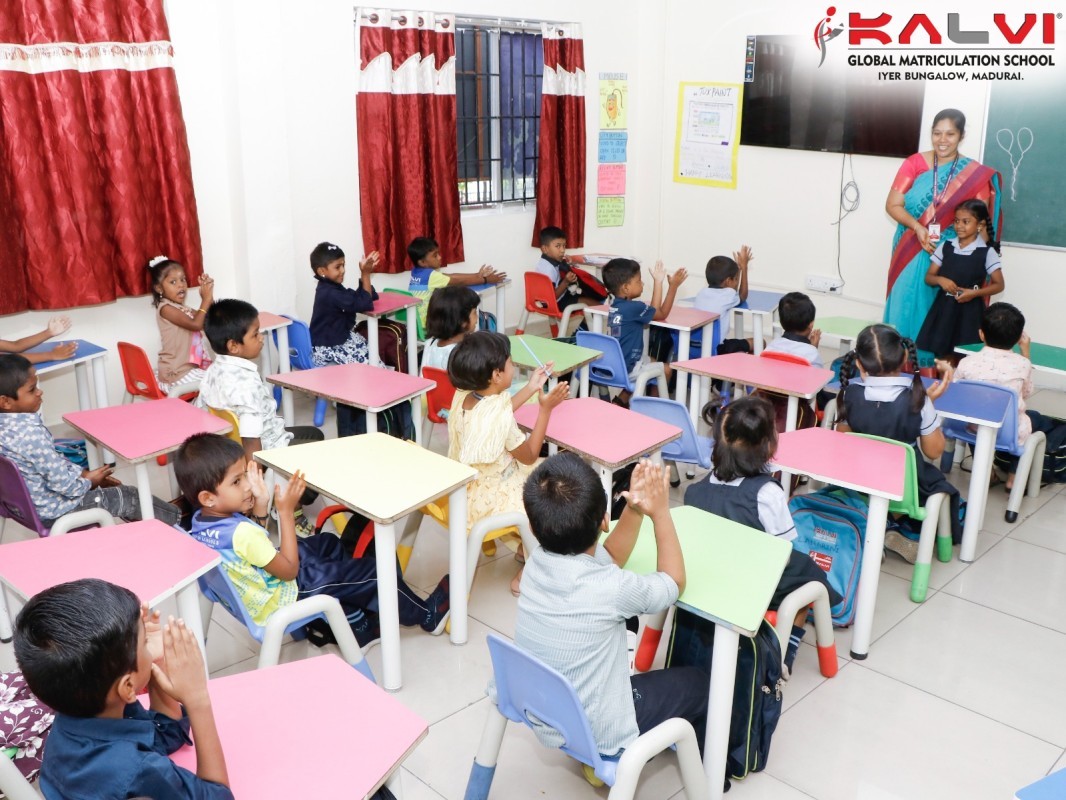First Day session -2026 - Kalvi Matriculation Higher Secondary School - Madurai