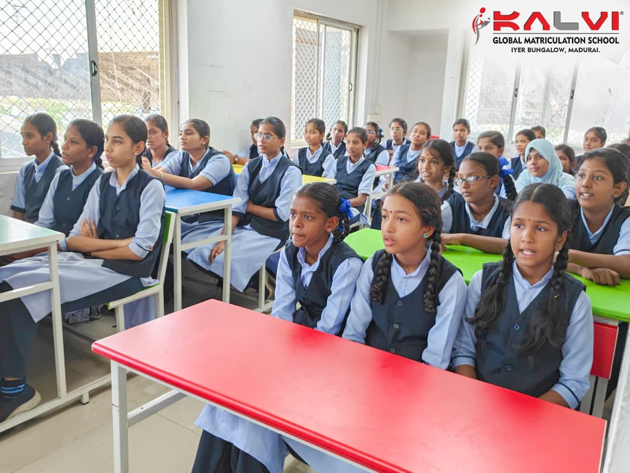 SingaPen Girls' Safety Awareness Programme -  KALVI GLOBAL MATRICULATION SCHOOL, IYYERBUNGALOW - MADURAI!!!