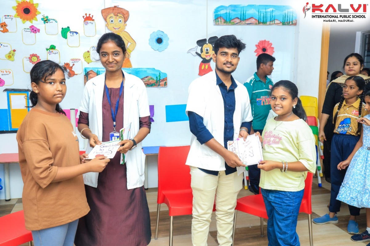 Doctor's Day Celebration - Kalvi International Public School, Nagari- Madurai