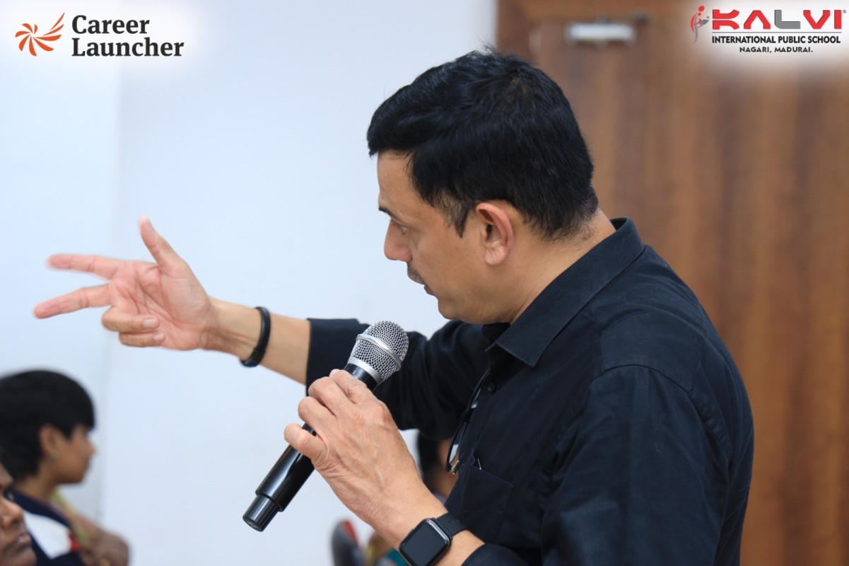 Career Launcher Educate Ltd., as the Chief Guest for an enlightening Orientation Session on CUET, CLAT & IPMAT  - KIPS, Nagari