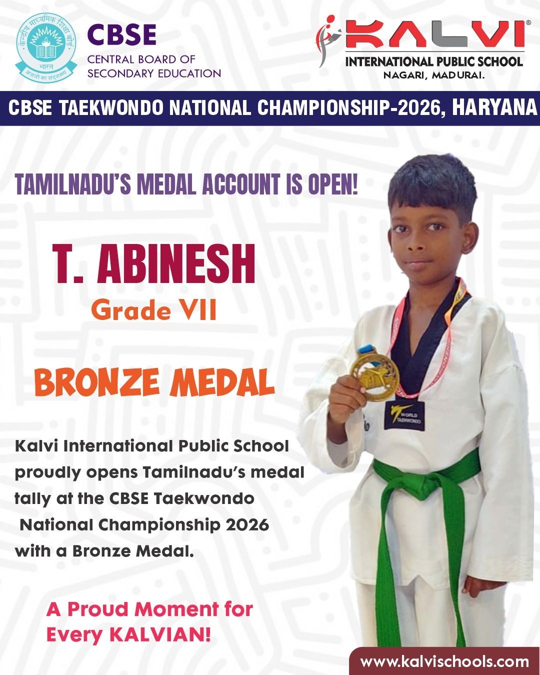 CBSE TEAKWONDO NATIONAL CHAMPIONSHIP - HARYANA