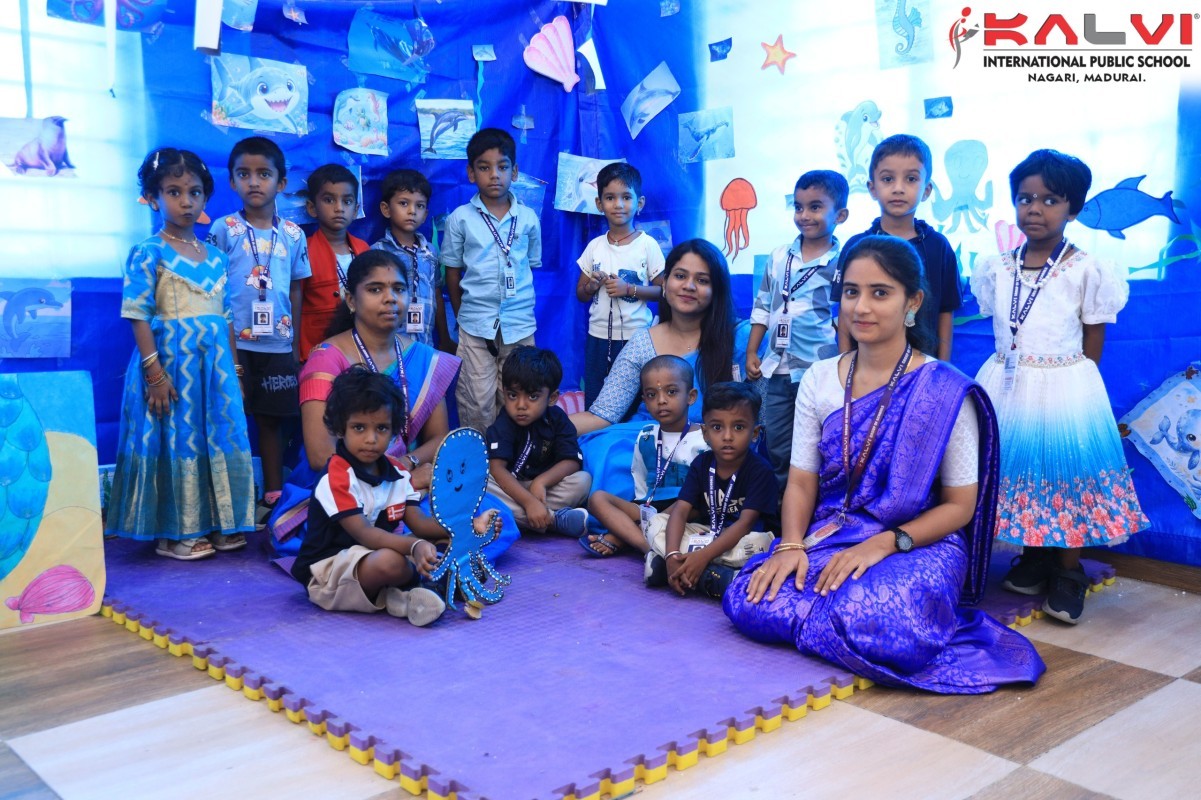 Blue Day @ Kalvi International Public School, Nagari – Madurai.